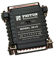 Patton 2018 RS-232 to 20mA Current Loop Converter