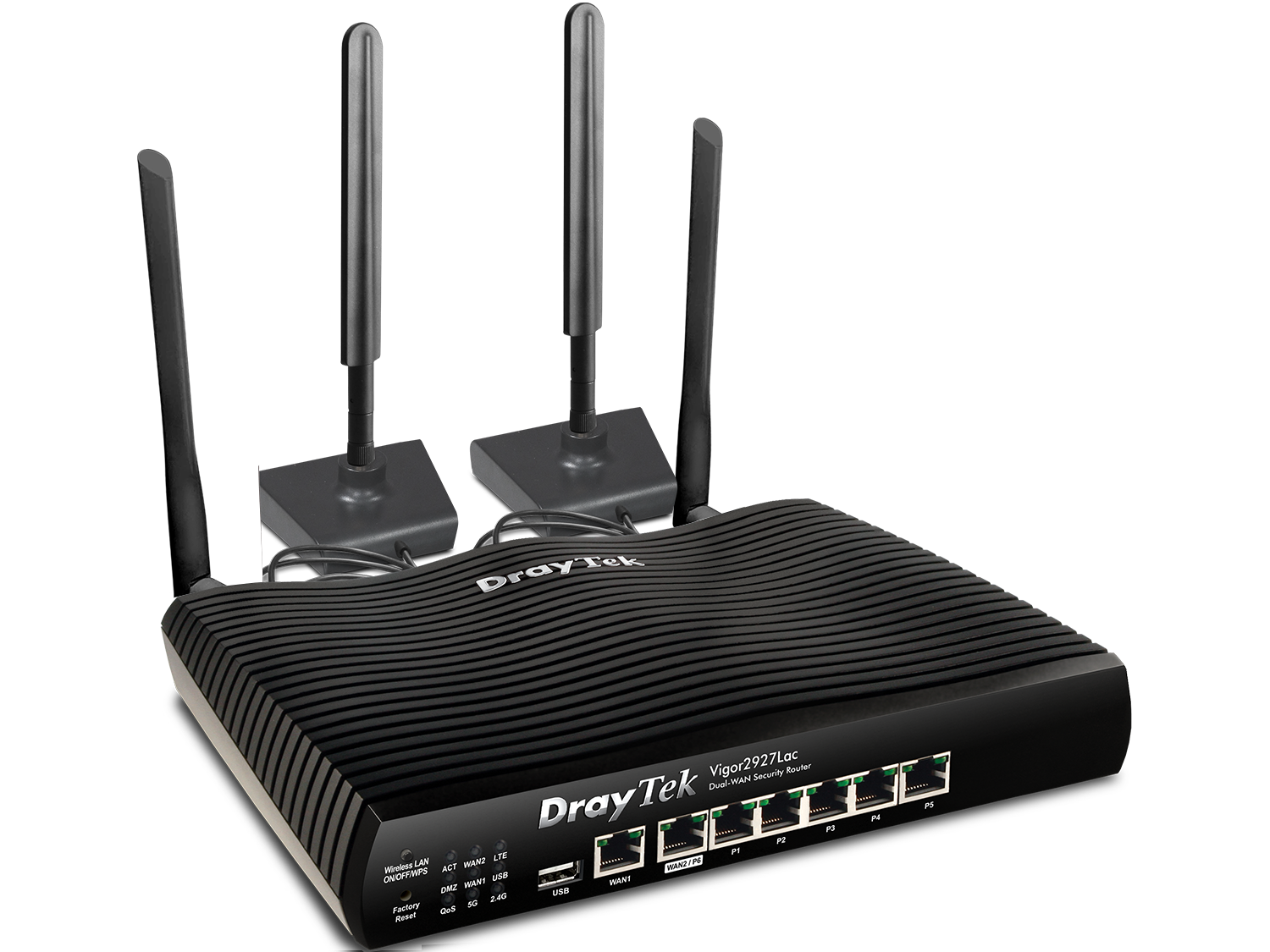 DrayTek Vigor2927Lac - 4G LTE Embedded Dual-WAN VPN Firewall 802.11ac Router