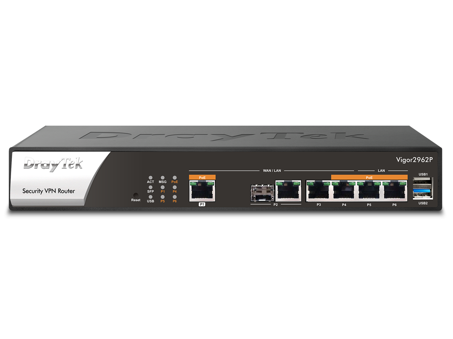 DRAYTEK Vigor2962P - High Performance Dual-WAN PoE Router/VPN Gateway