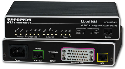 Patton 3086 G.SHDSL Router-Modem
