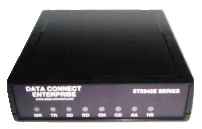 DATA CONNECT ST3342E-003-2 Modem, V.34, V.32bis, V.32, V.22bis, V.22, V.23, V.21, BELL 212A, BELL 103J.