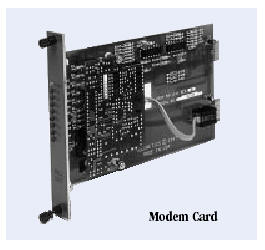 DATA CONNECT MDMC Myriad Modem Carrier Card with face plate (without modem) AC/DC POWERED SUBSTATION HARDENED