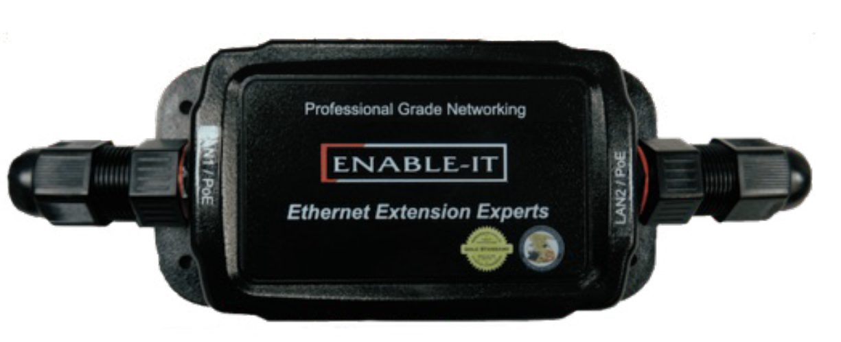 Enable-IT 821W Outdoor Ethernet Extender Kit - 100Mbps over 1-pair wiring