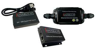 Enable-IT 860XW PRO 1-Port Outdoor Gigabit Ethernet Extender Kit over 1-pair wiring