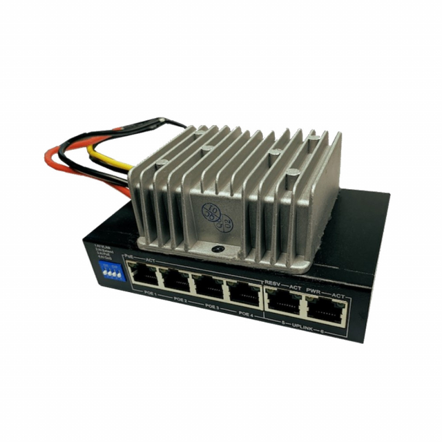 Enable-IT 8805M Automotive / Mobile Gigabit 30W per port PoE 5 Port Switch