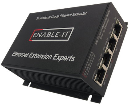 Enable-IT 824 Ethernet LAN Extender Kit - Gigabit 4-port over 1-pair wiring