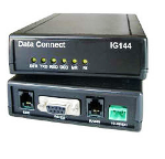 DATA CONNECT IG144-HV V.32BIS 14.4KBPS STANDALONE DIAL MODEM HIGH VOLTAGE 10-48VDC / 100-240VAC / 100-400VDC