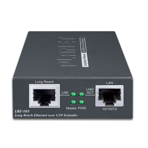 PLANET LRE-101 - 1-Port 10/100TX over UTP Long Reach Ethernet Extender