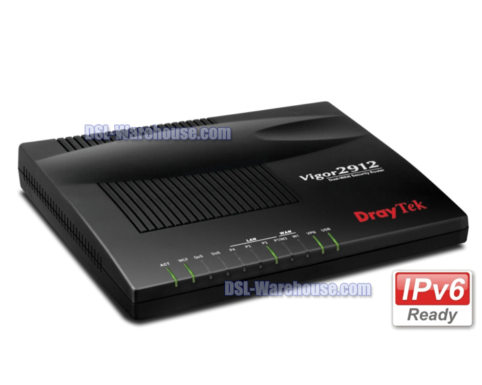 DrayTek Vigor 2912 Dual WAN Broadband Security Router w/Firewall