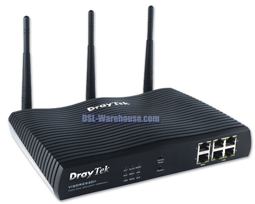 DrayTek Vigor 2930n Dual WAN Security Router Wireless 802.11n