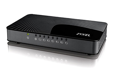 ZyXEL GS108I 8Port Desktop Gigabit Ethernet Media Switch
