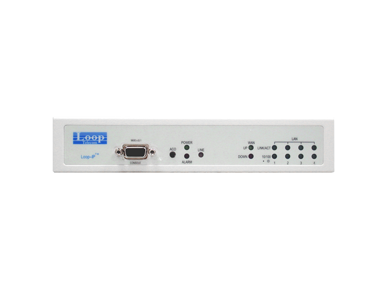 Loop Telecom Router bridge over E1 IP6610 / Loop-IP6610-IS-T-4ETH-BR-DC-G