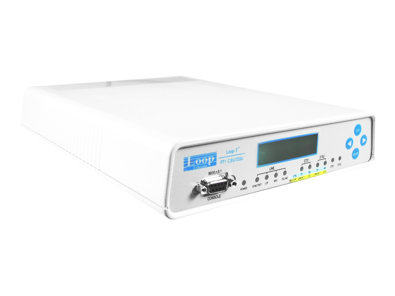Loop Telecom T1 CSU DSU interface converter SNMP T2500 / Loop-T2500-2S-66-T1-SNMP-DC-G