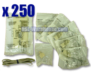 Siecor DSL Home Filter Kit - 250 Pack