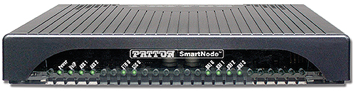 Patton SmartNode SN4131/2ETH4BIS8VHP/EUI BRI VoIP Gateway | 4 S0 ISDN ports for up to 8 simultaneous phone or fax calls