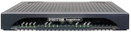 Patton SmartNode SN4171/2ETH1E30VHP/EUI PRI VoIP Gateway | One T1/E1/PRI interface for up to 30 simultaneous phone or fax calls