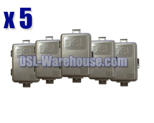 Indoor / Outdoor DSL NID Splitter  5-Pack