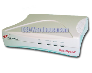 Westell 2110 ADSL Modem Ethernet +USB Combo