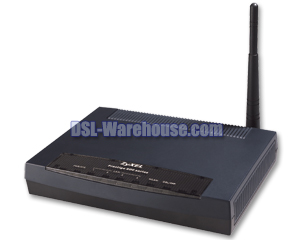 ZyXEL P660HW 802.11g Wireless ADSL2/2+ 4-Port Gateway